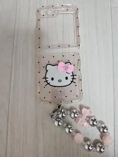 GALAXYスマホカバーキティちゃん