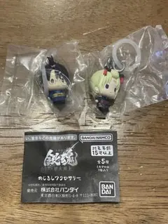 ガチャ　劇場版　銀魂 吉原大炎上 めじるしアクセサリー 神威 月詠