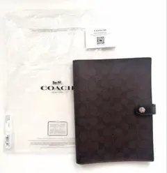 【期間限定お値下げ！】coach ノートブック・シグネチャー キャンバス