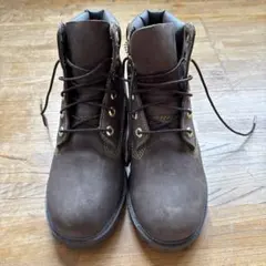 ブラウン スエード ハイカット ワークブーツ