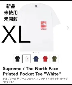 Supreme × THE NORTH FACE ポケットTシャツ XL