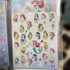 ディズニープリンセス ネイルシール セット
