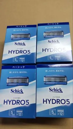 Schick HYDRO5 替刃 12個入 3箱セット - メルカリ