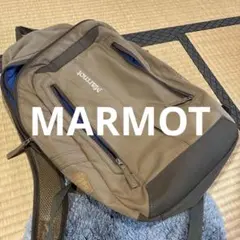再値下げ‼️Marmot オリーブ リュック　レザーワッペン　メンズのサムネイル