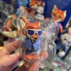 ズートピア ニック ソフビパペットマスコット