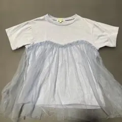 SHOO-LA-RUE チュール切替 半袖Tシャツ 130cmのサムネイル