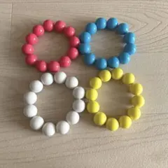 カラフルビーズ　子供用ブレスレット