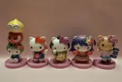 チョコエッグ／ハローキティ コラボレーション／5種セット