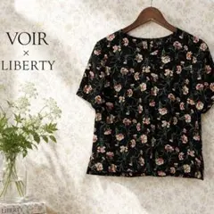 E美品　VOIR リバティ　ブラウスのサムネイル