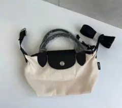 新品　ロンシャン ル　プリアージュ　エナジー　トップハンドルXS アイボリー