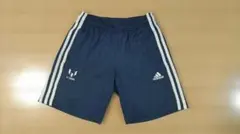 adidas ネイビー ハーフパンツ 150cm