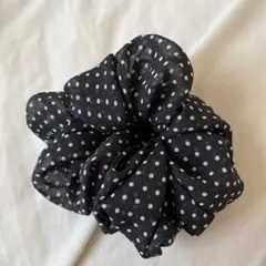 未使用《Lattice》水玉模様 シュシュのサムネイル