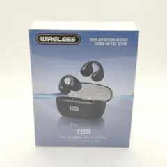 T08 イヤーカフ型ワイヤレスイヤホン
