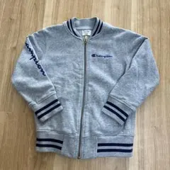 チャンピオン キッズ ブルゾン トップス 110cm グレー