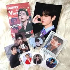 BTS V テテ 2025センイルカフェイベント♡アクリルフチコセット