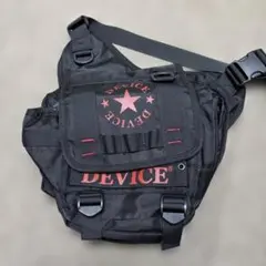 デバイスDEVICE ボディバッグ ブラック