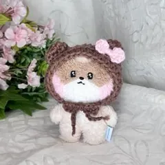 zeroni ゼロニ　ぬい服　ネコ耳　うさ耳　クマ耳ボンネット　ニット帽　服など