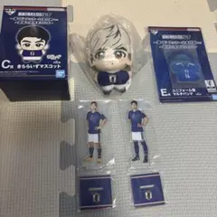 サッカー日本代表　一番くじ C賞 E賞きららいずマスコット 伊東純也 おまけ付き