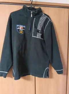 PAJELO パジェロ ハーフジップ トレーナー スウェット ブラック