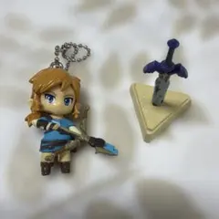 【5月末処分】ゼルダの伝説　ブレスオブザワイルドマスコット　ガチャ　2点セット