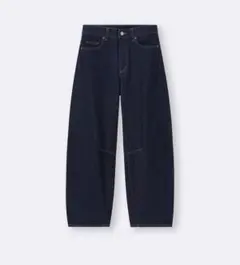 バレルレッグジーンズ　L