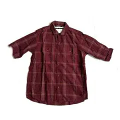 white mountaineering 2011S/S 五部袖チェックシャツ