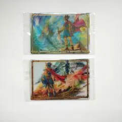 ドラゴンクエスト ウエハース ～ロト三部作～ ビジュアルレアカード2枚