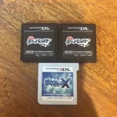 ポケットモンスターX ポケットモンスターブラック×2