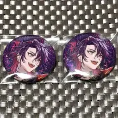 渡会雲雀 IMPACT キラキラ缶バッジ 太陽組 にじさんじ