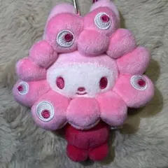 【マイメロディー】万博推しカラーミャクミャクサンリオBCぬいぐるみカラビナ付き