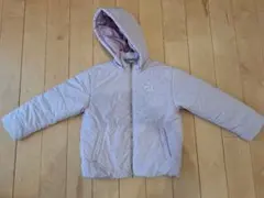 150サイズ　Jenni love フード付き中綿コート むらさき