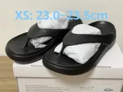 i TENTIAL リカバリーサンダル フリップフロップ ブラックのサムネイル