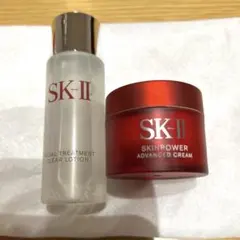 SK-II トリートメントクリアローション30ml アドバンストクリーム15g