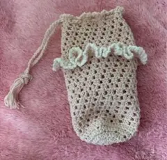 手編み　ペットボトルカバー