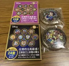 新品未開封】アナ雪 金バッジ プレミアムスクエア 2種 - メルカリ