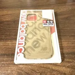 New Balance iPhoneケース 耐衝撃 グレージュ
