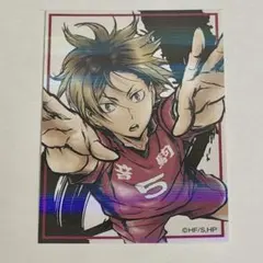 ハイキュー　孤爪研磨　ホログラムステッカー