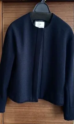極美品23区ループツイードジャケット 30