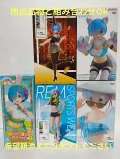 リゼロ レムフィギュア 5体セット