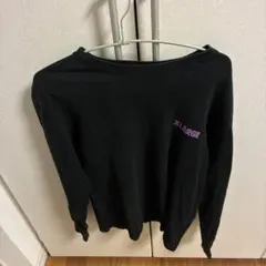 XLARGE 長袖Tシャツ ブラック パープル 象プリントのサムネイル