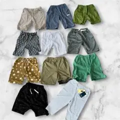 男の子　110cm　半ズボン　ハーフパンツ　11枚　まとめ売り