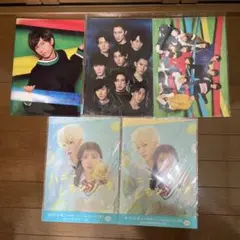 Snow Man クリアファイル 5枚セット