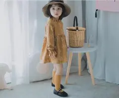 小花柄ナチュラルワンピース 子供服 韓国服