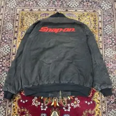 00s SNAP ON スナップオン　刺繍　ダック　グッドフェード　ジャケット