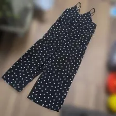 GU ドット柄 オーバーオール 140cm