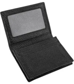 本革　黒　ブラック名刺入れ 50枚収納　新品未使用
