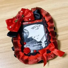 神*店様 B8サイズ 硬質カードケースデコ 赤