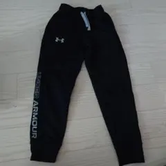 UNDER ARMOUR キッズ ジャージパンツ 黒120cm