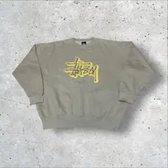 old stussy 紺タグ 90s スウェット カーキ
