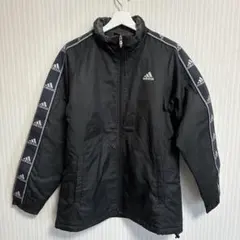 T188 adidas ジャケット M ブラックclima warm 古着